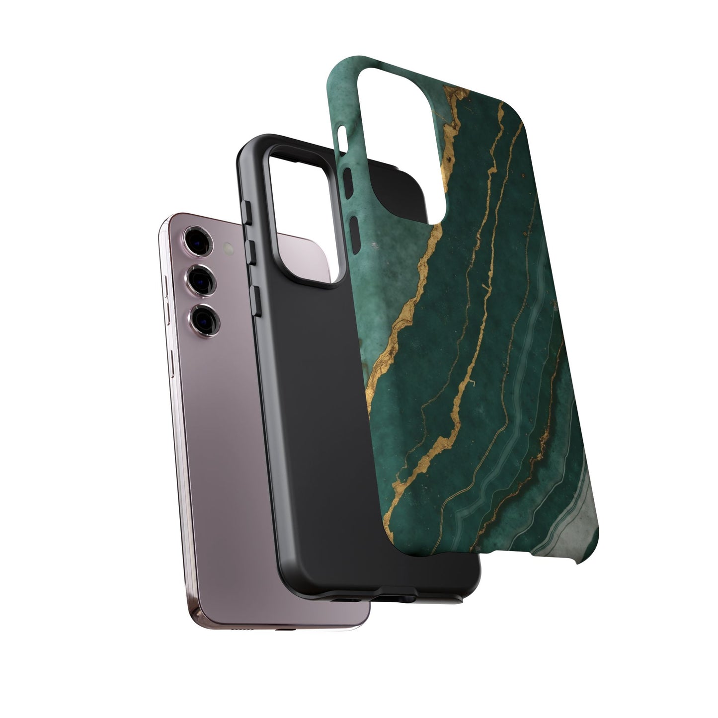 Jade Green Marble Case Design