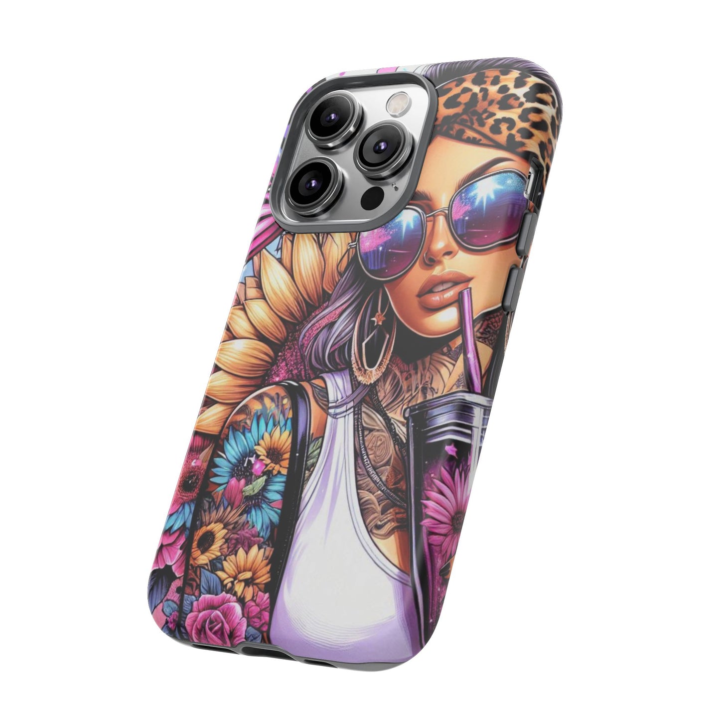 Boho Summer Vibes – Floral Chic & Butterfly Aesthetic Mobile Cover