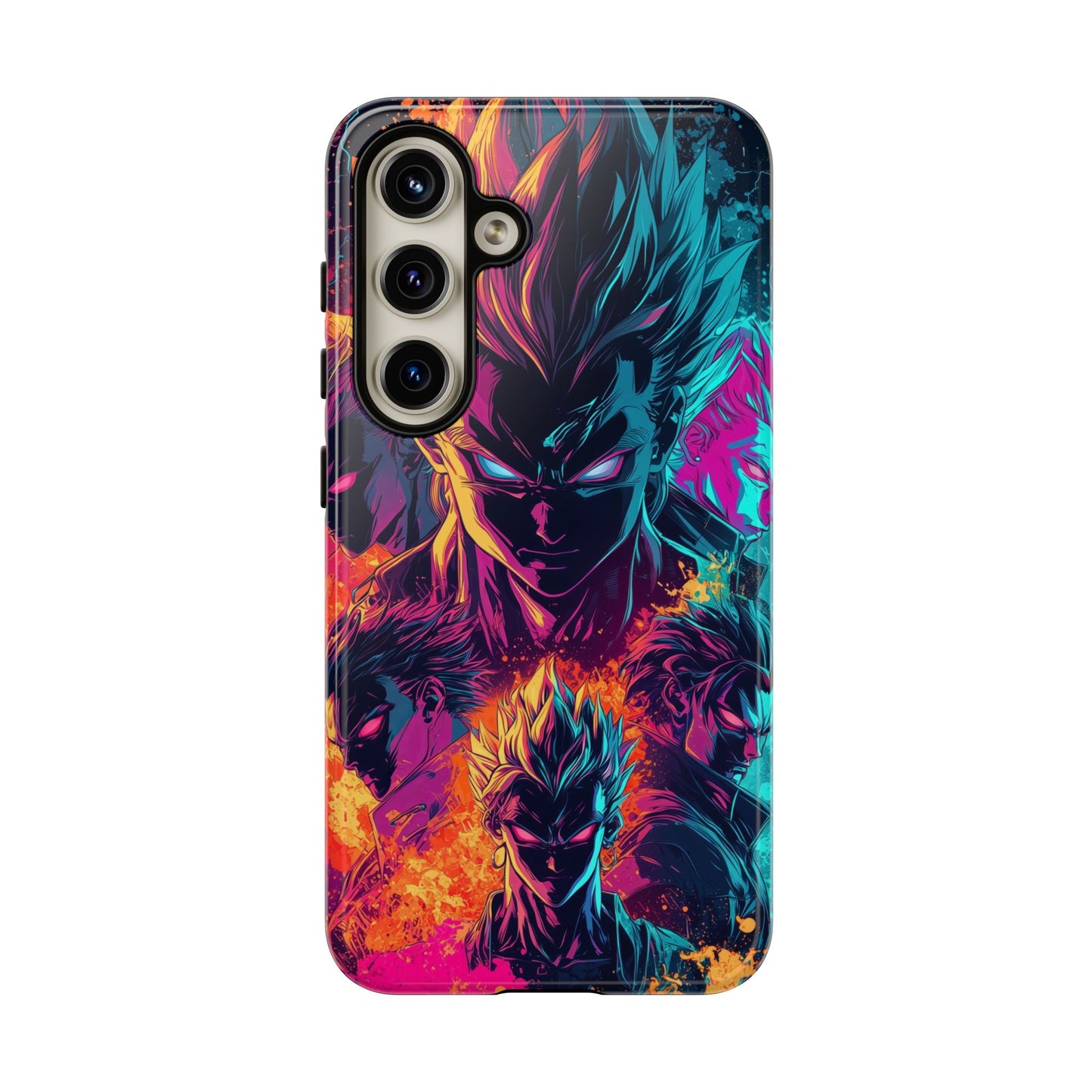 Multiverse Saiyan Rebellion | Comic-Style Anime Warriors Explosion Phone Case for iPhone, Samsung & Pixel