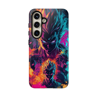 Multiverse Saiyan Rebellion | Comic-Style Anime Warriors Explosion Phone Case for iPhone, Samsung & Pixel