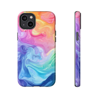 Prism Swirl Watercolor Phone Case for iPhone, google Pixel & Samsung