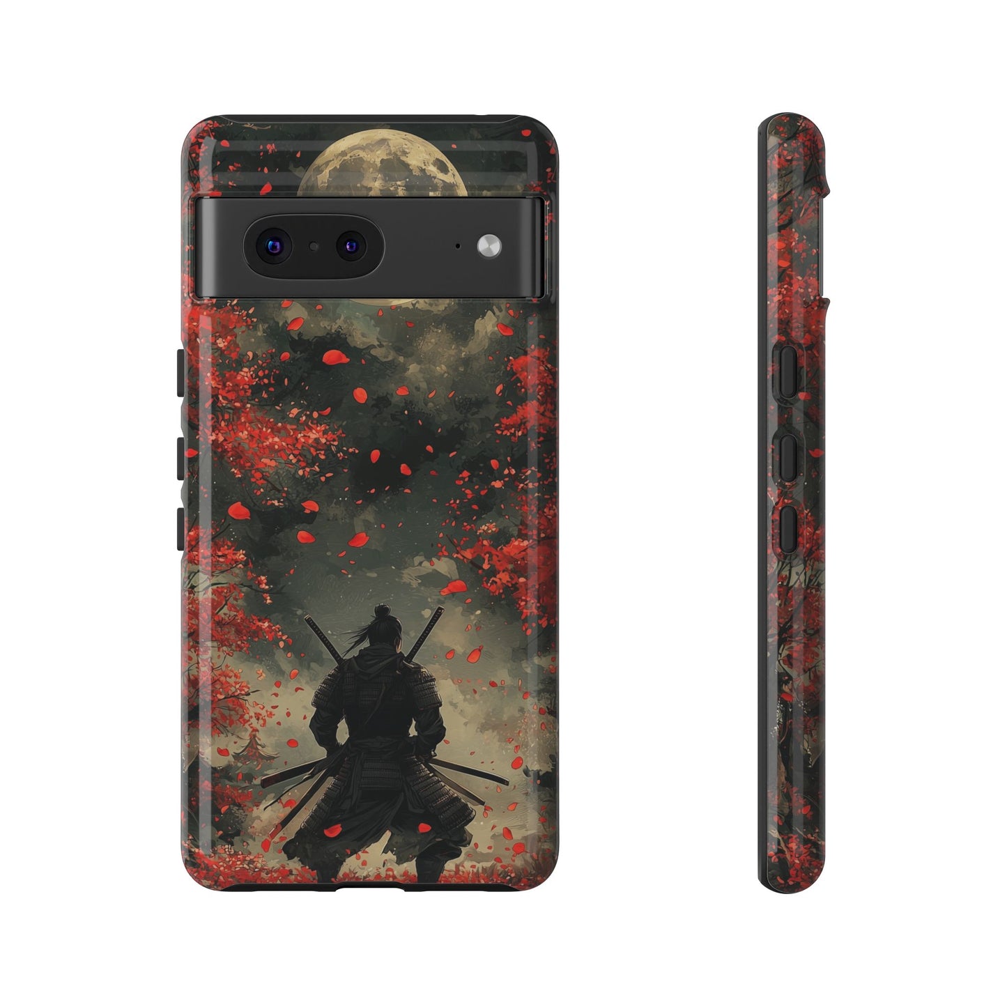 Moonlit Samurai: The Last Stand Phone Case for iPhone, Samsung & Pixel