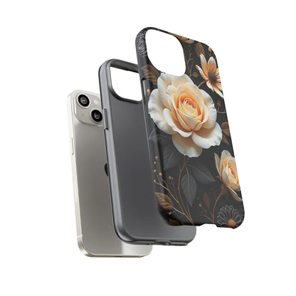 Elegant 3D Floral Design, Botanical Phone Case design for Iphone.