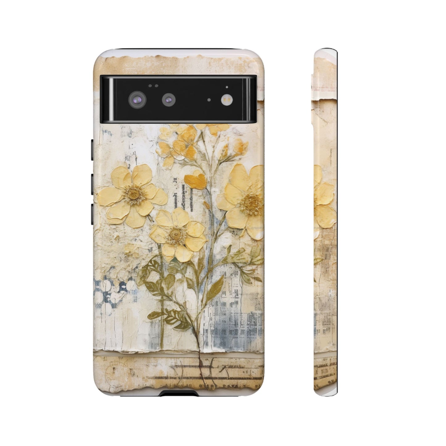 Vintage Botanical Floral Mobile Case