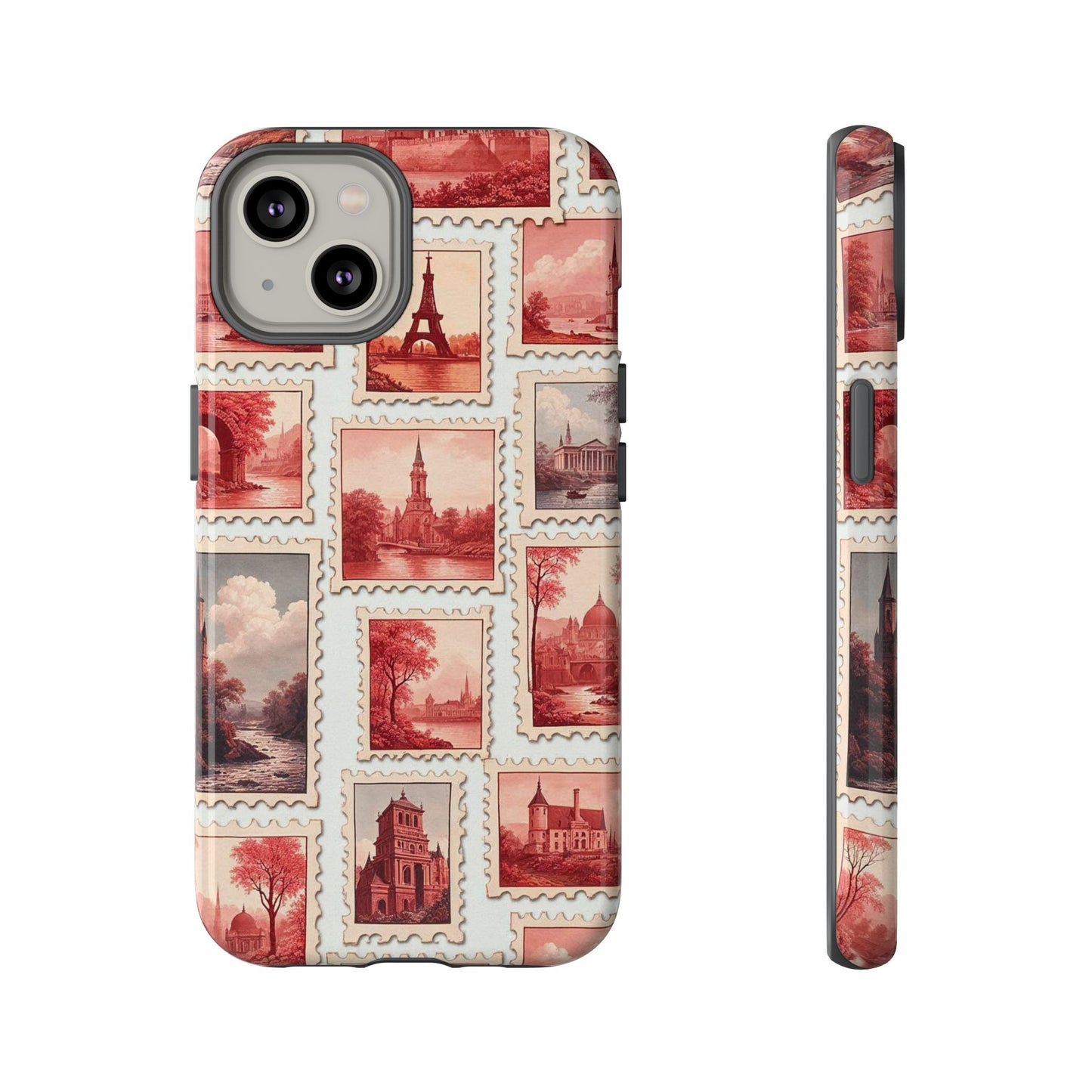 Vintage Postcard Stamps Phone Case