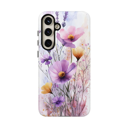 Wildflower Symphony Watercolor Phone Case for iPhone, google Pixel & Samsung