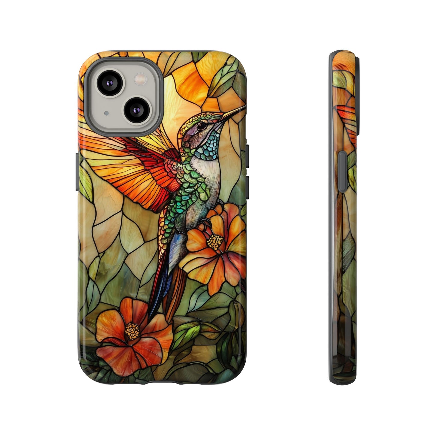 Whispers in Flight – Mosaic Hummingbird Phone Case for iPhone, Samsung & Pixel