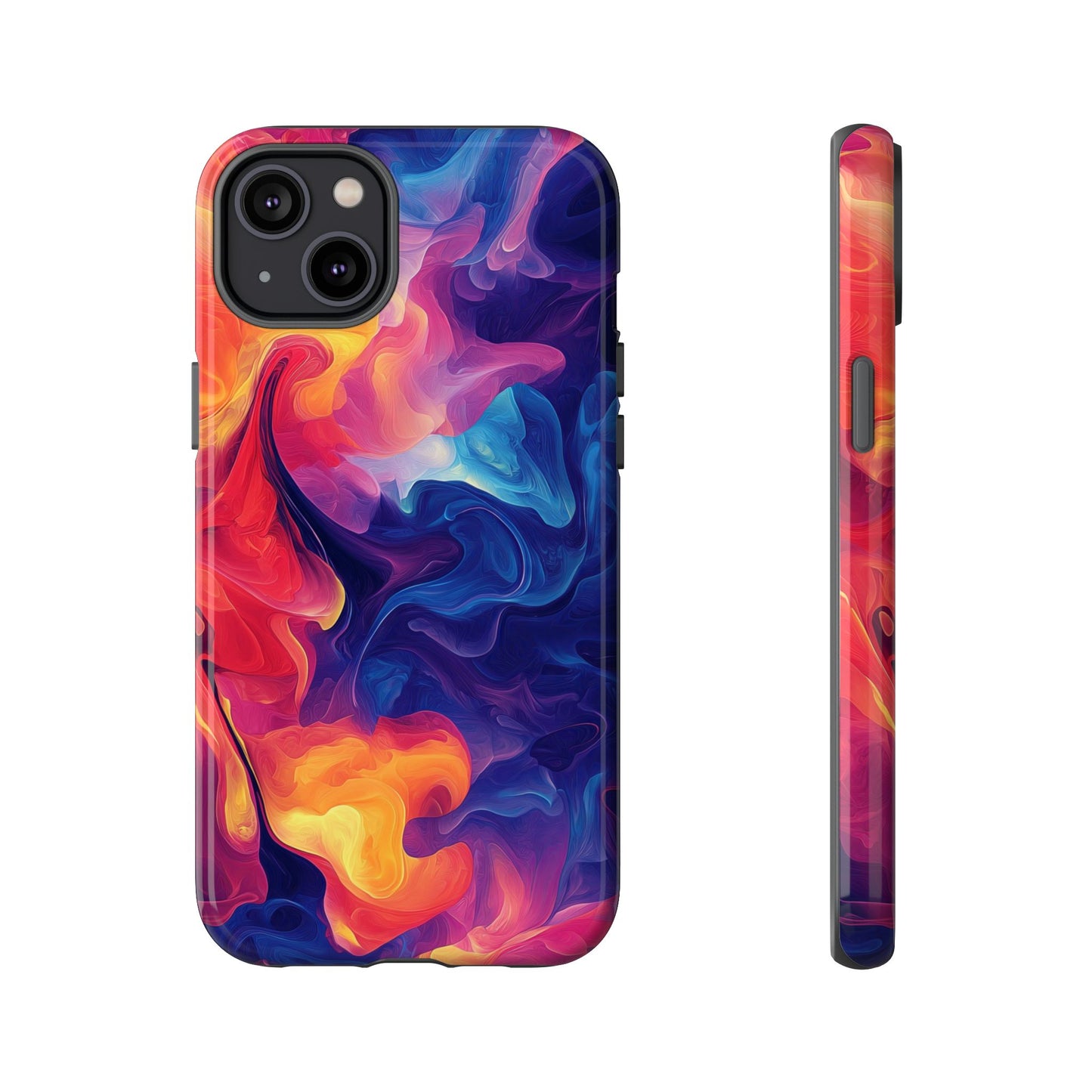 Cosmic Bloom – Abstract Vortex  Phone Case for iPhone, Samsung & Pixel