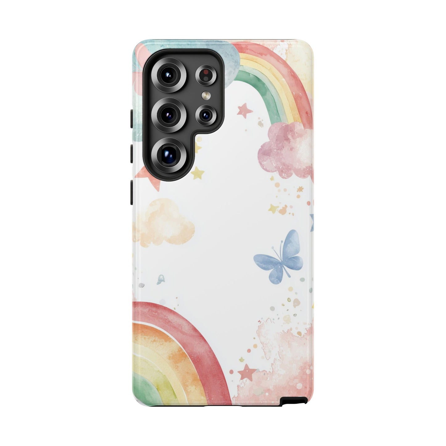 Dreamy Skies & Rainbows Watercolor Phone Case for iPhone, google Pixel & Samsung