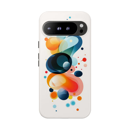 Color Cascade – Vivid Abstract  Phone Case for iPhone, Samsung & Pixel