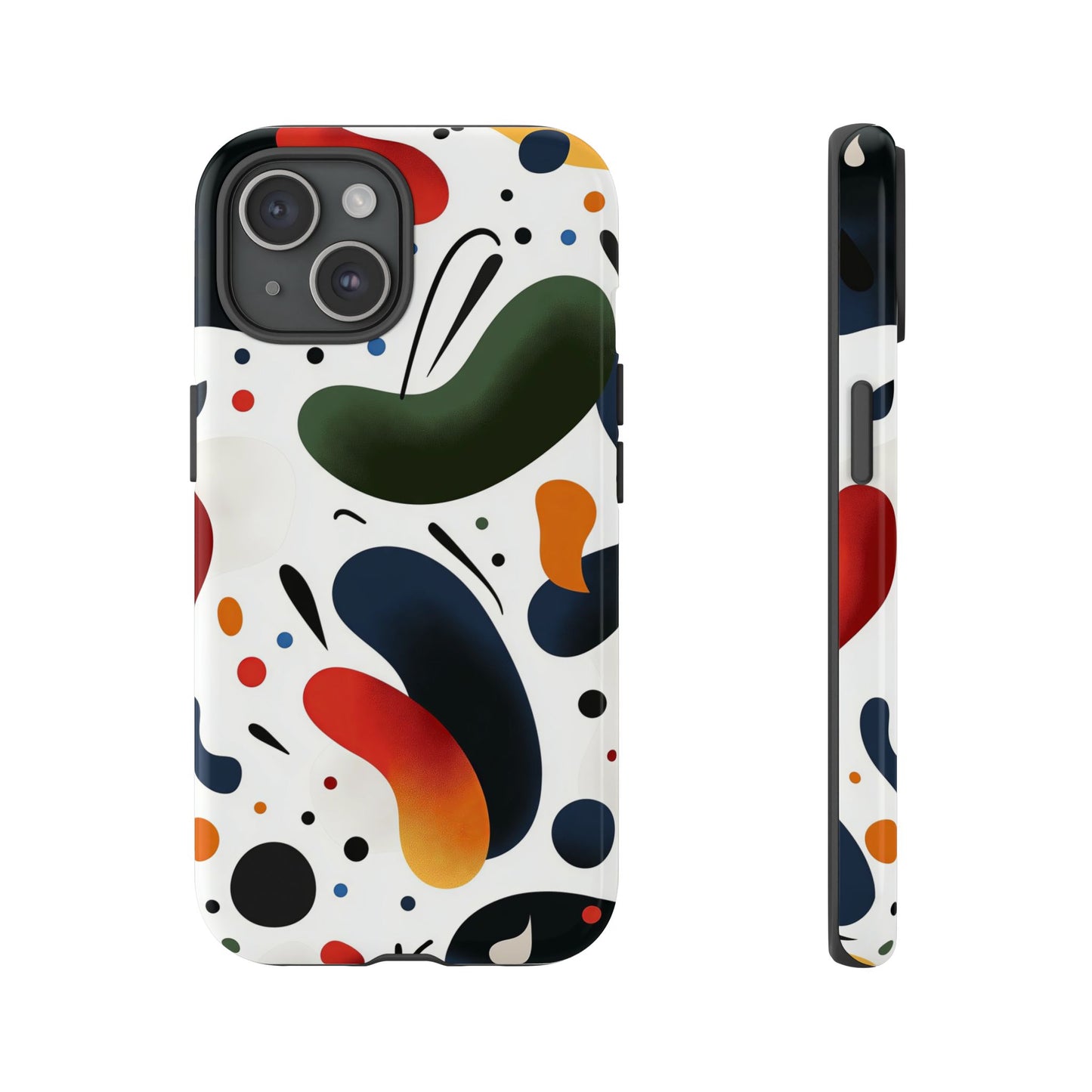 Playful Pop Flow – Abstract Color Splash Case for iPhone, Google Pixel & Samsung