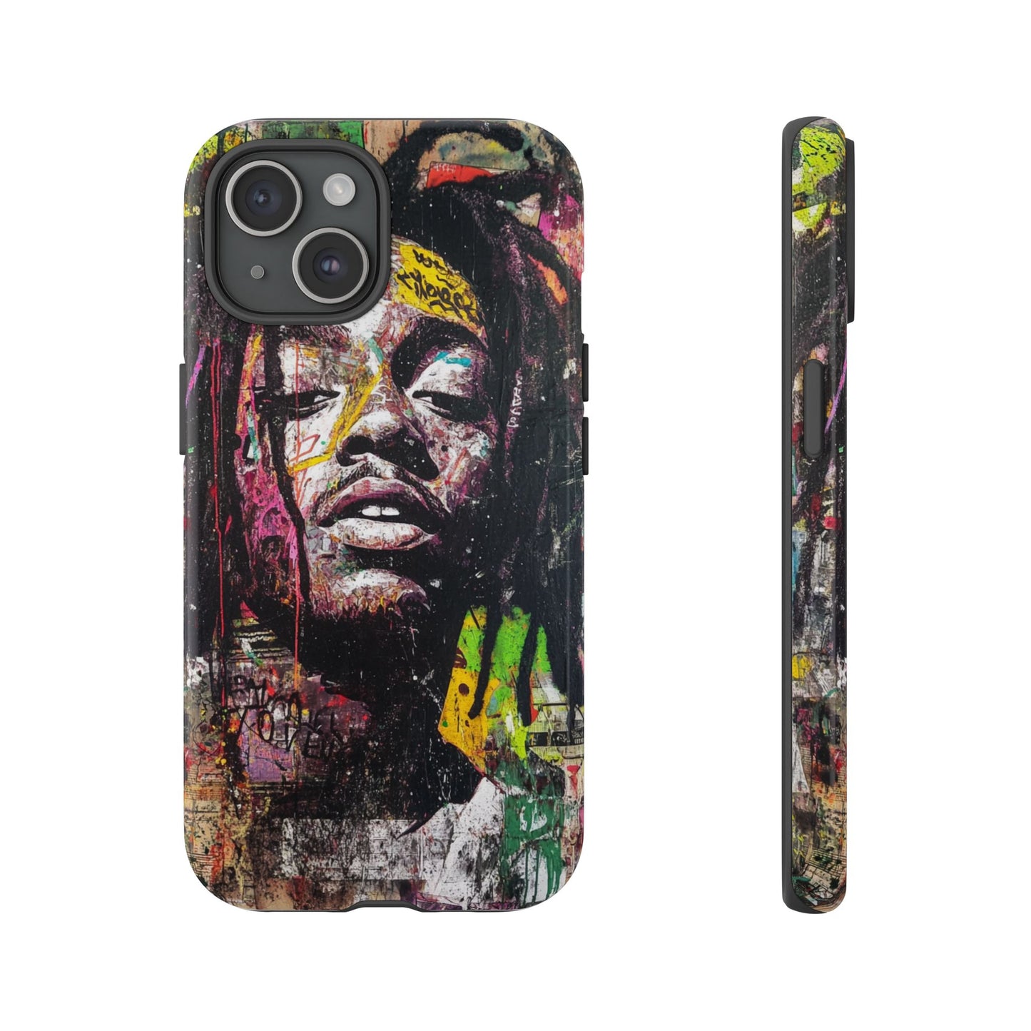 Basquiat Art iPhone Case – Bold, Graffiti-Inspired Street Art Cover - iPhone, Samsung & Google Pixel Cover - Artistic Painting Case, Art Lover Gift