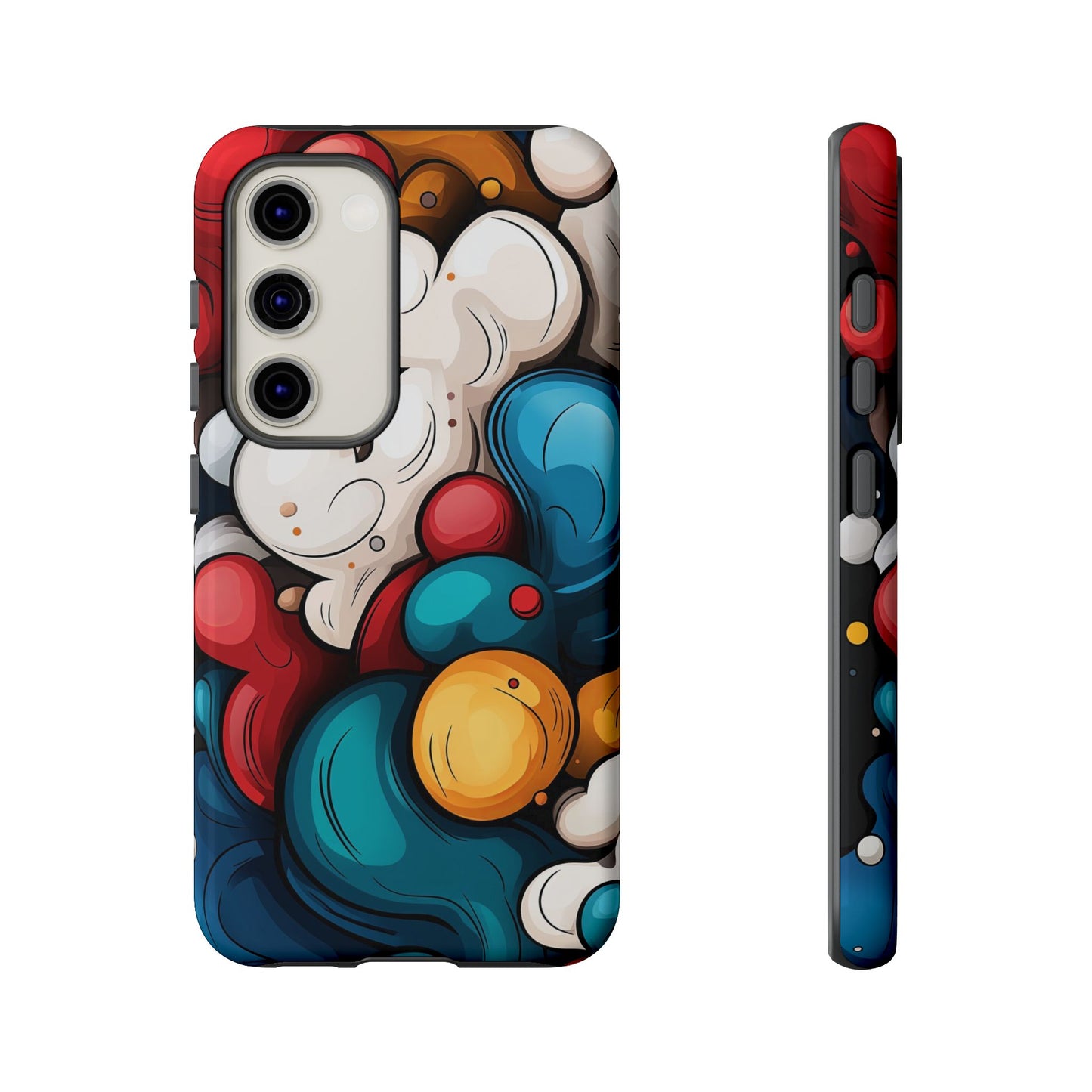 Color Burst – Bold Abstract Bubble Phone Case for iPhone, Samsung & Pixel