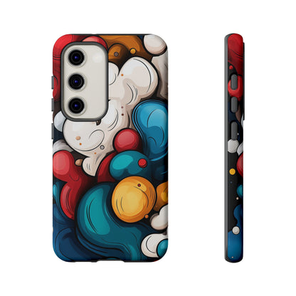 Color Burst – Bold Abstract Bubble Phone Case for iPhone, Samsung & Pixel