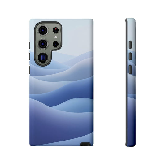 Intricate Abstract Wavy Landscape phone case
