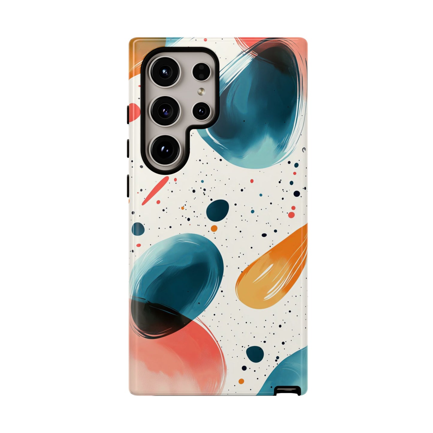 Color Swirl Splash – Abstract Art Phone Case for iPhone, Samsung & Pixel