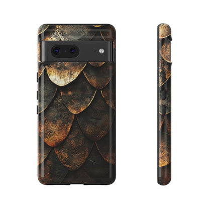 Exotic Pangolin Scale Phone Case – Nature’s Toughest Armor for iPhone, Pixel & Samsung