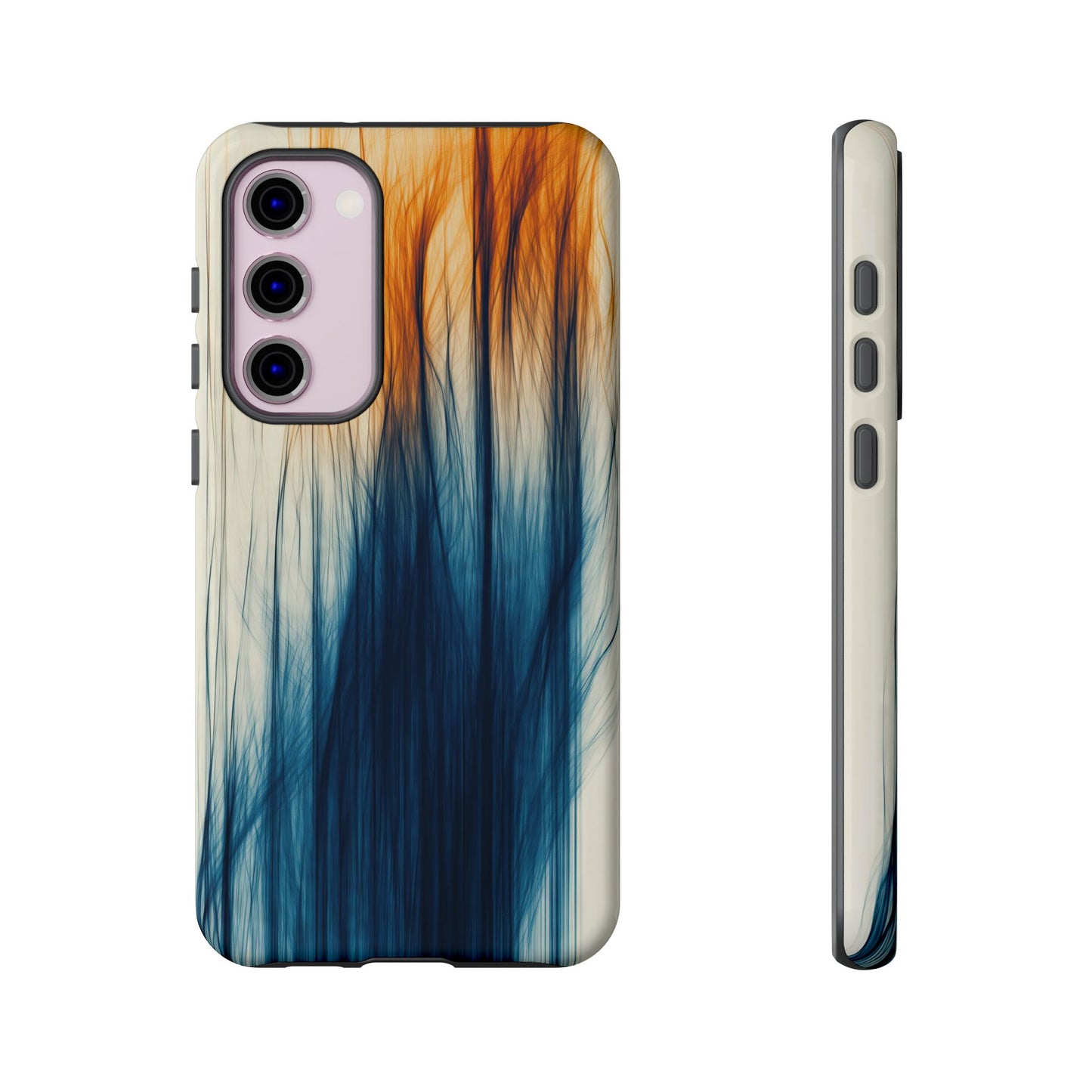 Inferno Drift – Abstract Flame Flow Phone Case for iPhone, Samsung & Pixel