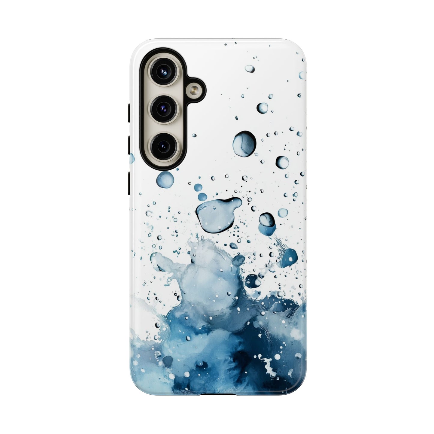 Aqua Burst Watercolor Phone Case for iPhone, google Pixel & Samsung