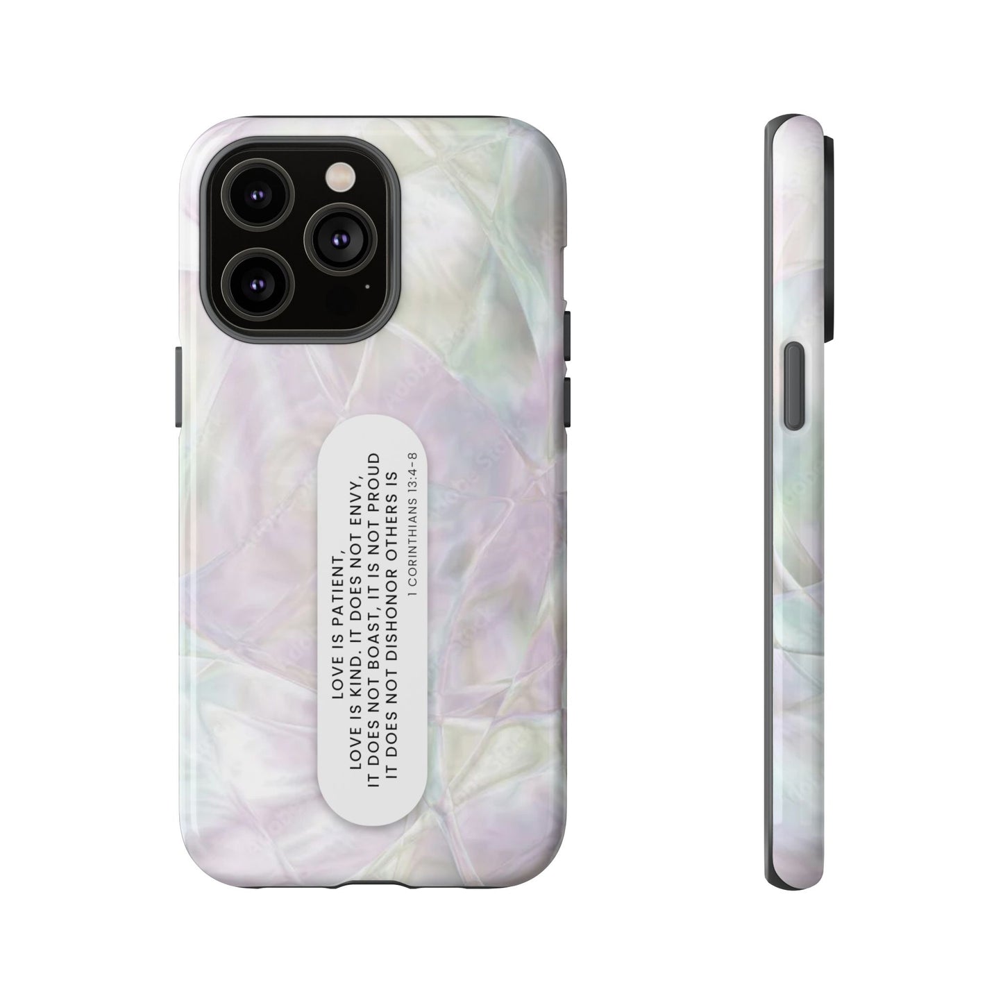 Customized Bible Verse Phone Case – Custom Christian Scripture Cover, Crystal Phone Case, Unique Gift for iPhone, Samsung  & Google Pixel – Protective & Stylish Cover"