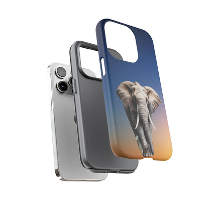 Celestial Elephant Mobile Cover – Dreamy Night Sky Aesthetic