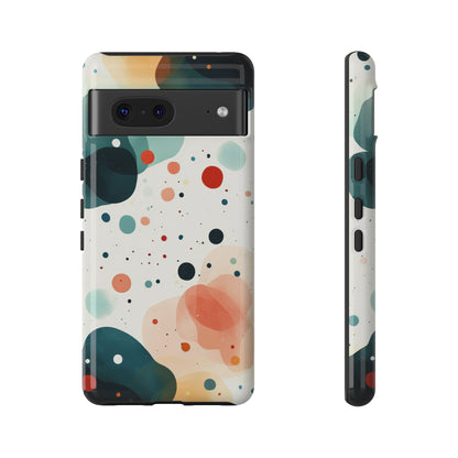 Cosmic Bloom – Abstract Orb Pattern Phone Case – iPhone, Google Pixel, Samsung