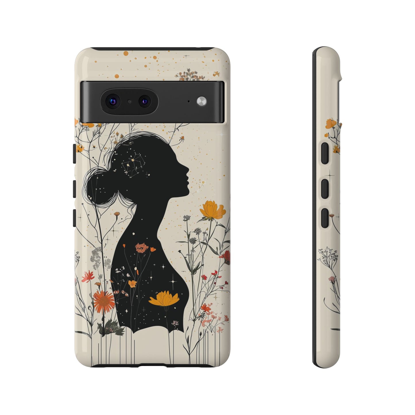 Celestial Bloom Boho Phone Case for iPhone, Pixel & Samsung