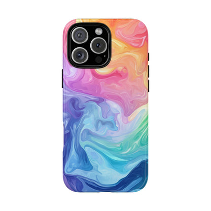 Prism Swirl Watercolor Phone Case for iPhone, google Pixel & Samsung