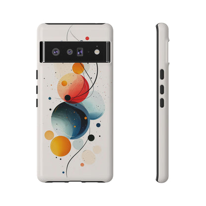 Orbital Drift – Cosmic Flow Abstract Phone Case for iPhone, Samsung & Pixel