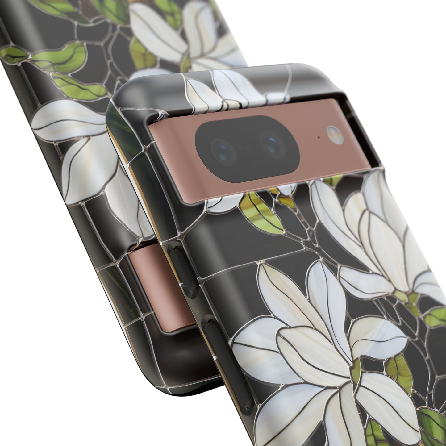 Stained Glass Floral Phone Case