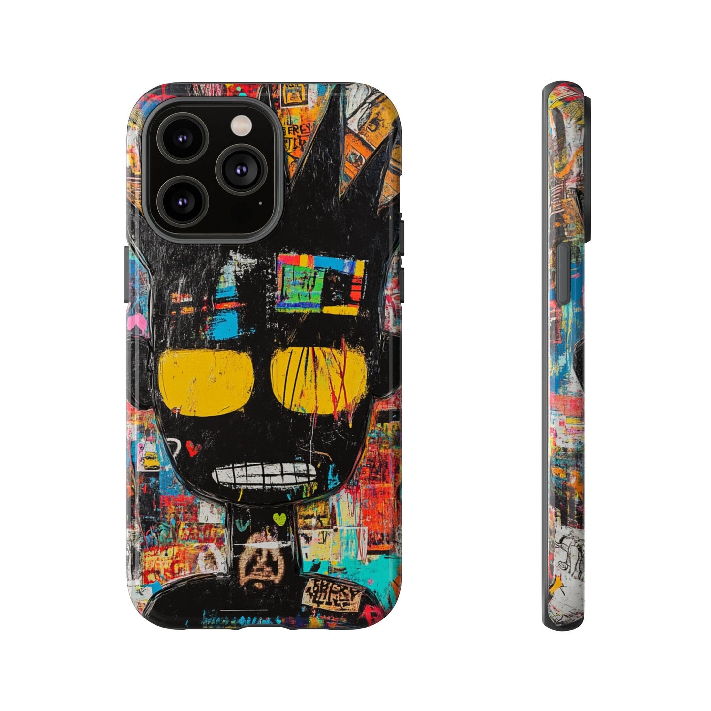 Jean-Michel Basquiat Phone Case – Contemporary Art Design - iPhone, Samsung & Google Pixel Cover - Artistic Painting Case,  Art Lover Gift