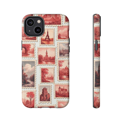 Vintage Postcard Stamps Phone Case