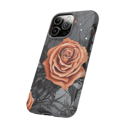 Mystic Noir Rose Mobile Case