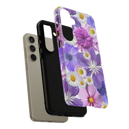 Lavender Blossom Floral Mobile Case