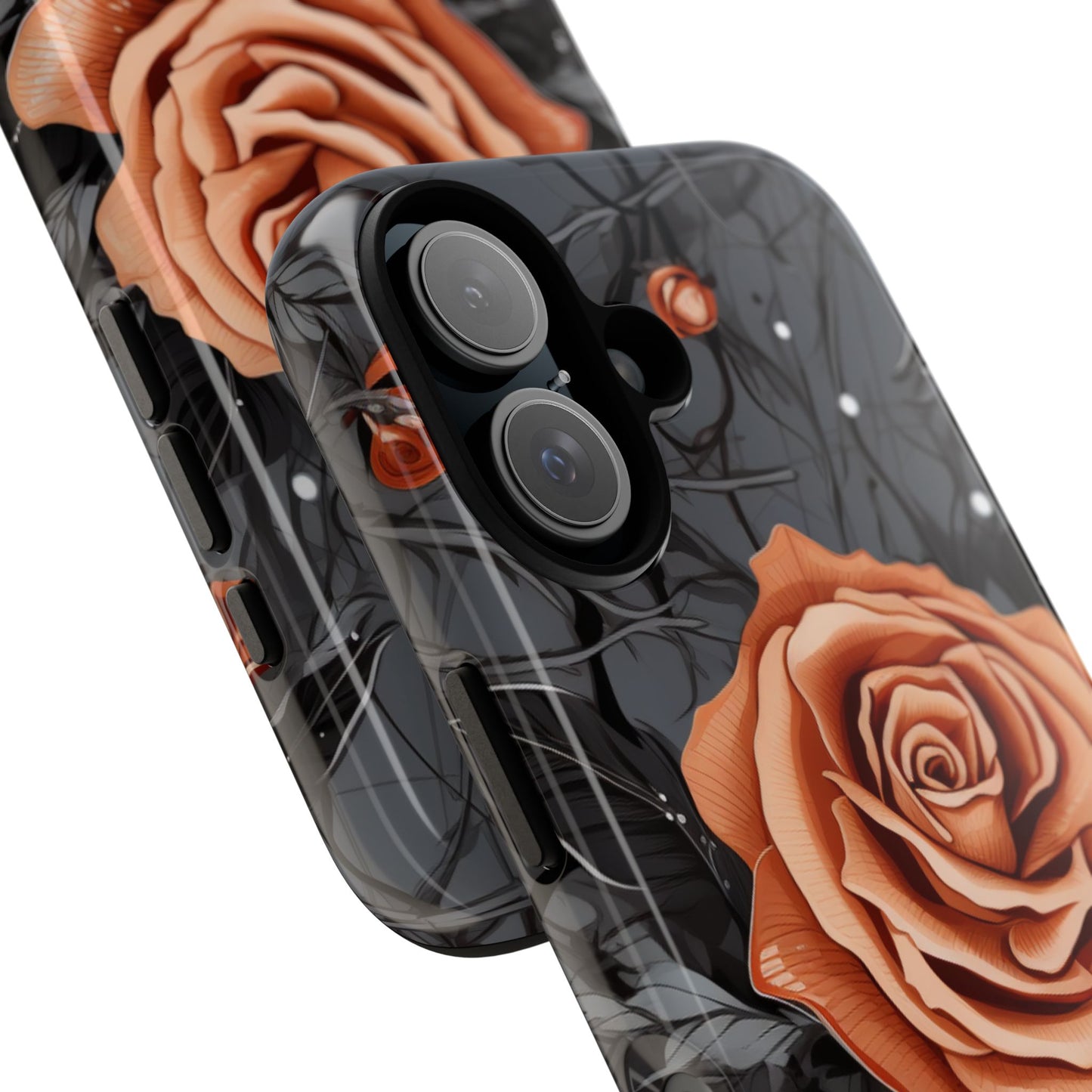 Mystic Noir Rose Mobile Case