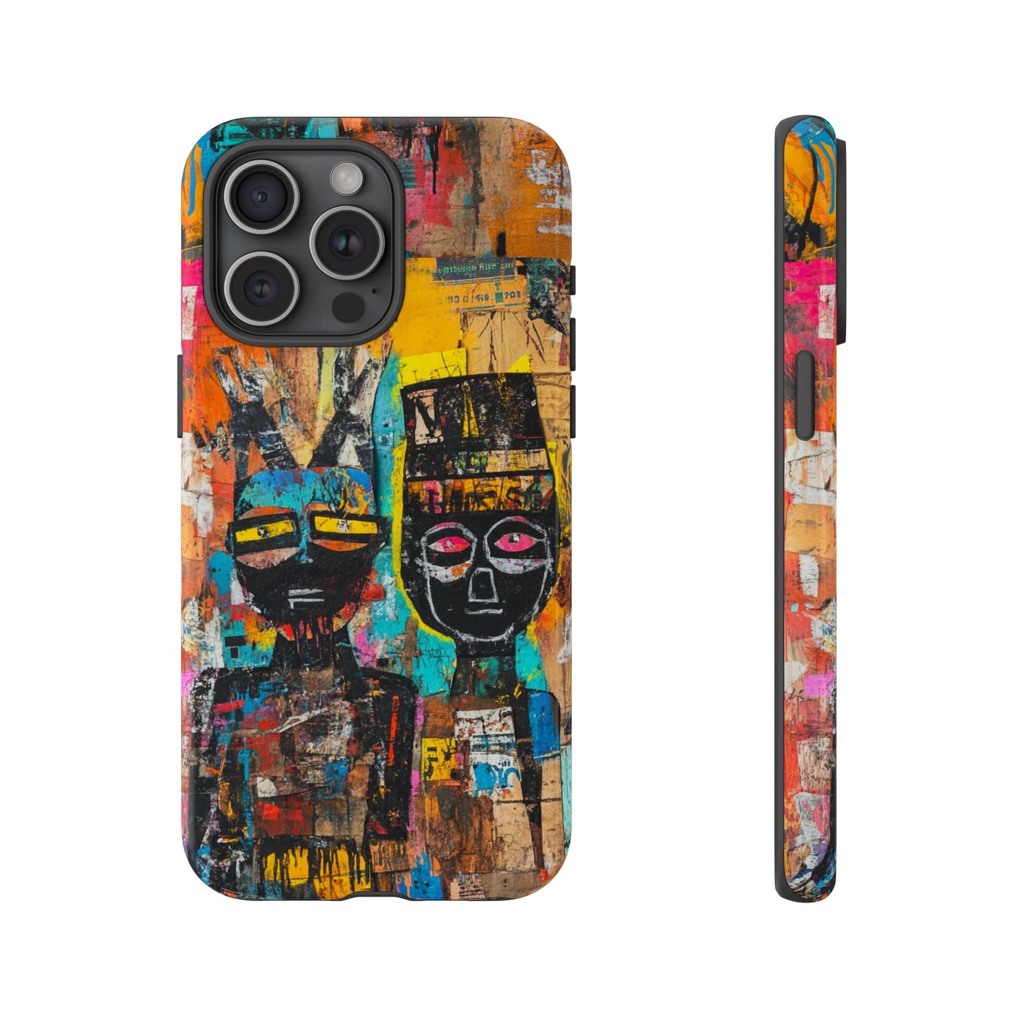 Jean-Michel Basquiat Phone Case – Street Art Phone Cover - iPhone, Samsung & Google Pixel Cover - Artistic Painting Case,  Art Lover Gift