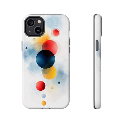 Celestial Balance – Watercolor Abstract Phone Case for iPhone, Samsung & Pixel