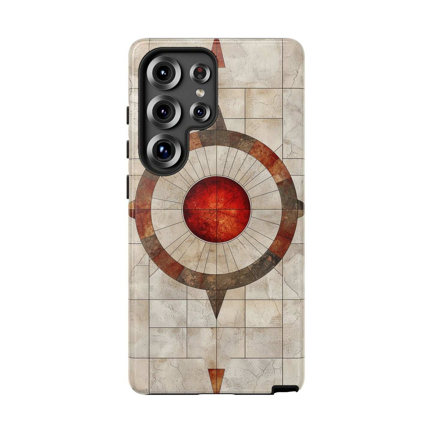 Boho Stone Compass Phone Case for iPhone, Pixel & Samsung