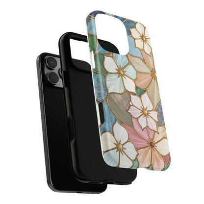 Floral Symphony: Stained Glass Elegance