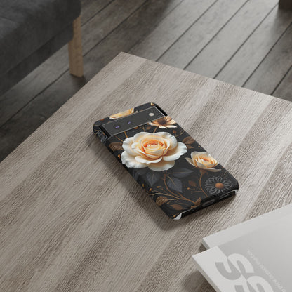 Elegant 3D Floral Design, Botanical Phone Case design for Iphone.