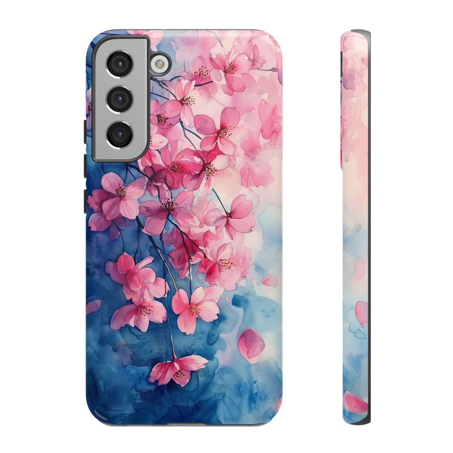 Pastel Petal Rain Watercolor Phone Case for iPhone, google Pixel & Samsung