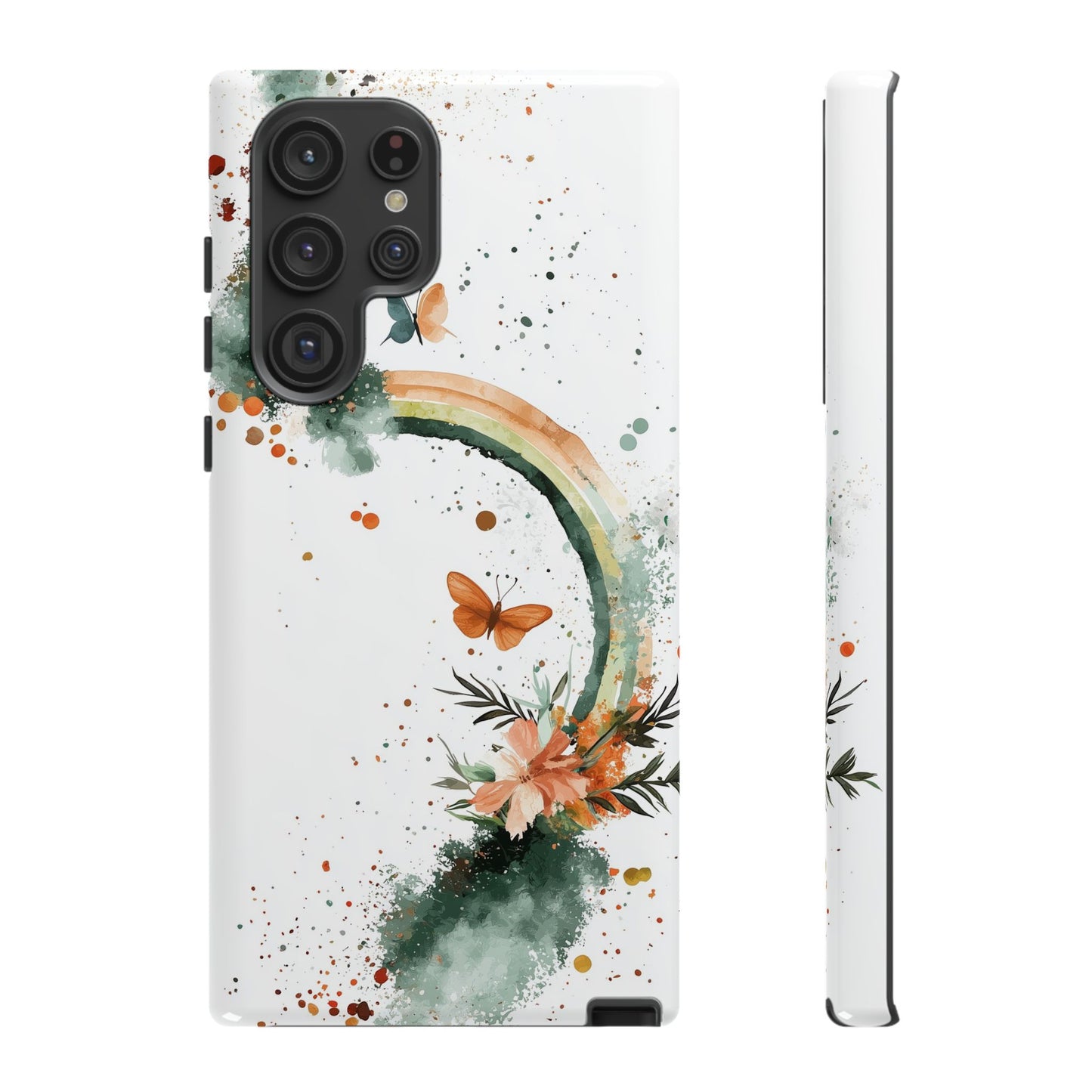 Butterfly Bloom Watercolor Phone Case for iPhone, google Pixel & Samsung