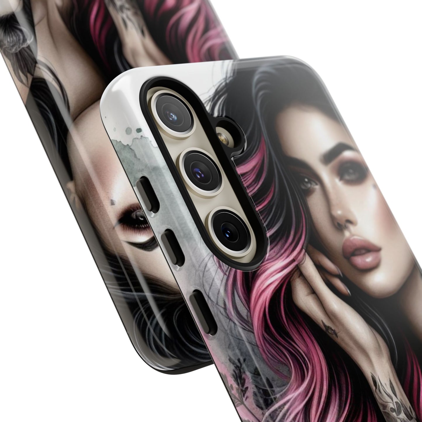 Tattooed Elegance – Gothic Art Mobile Cover