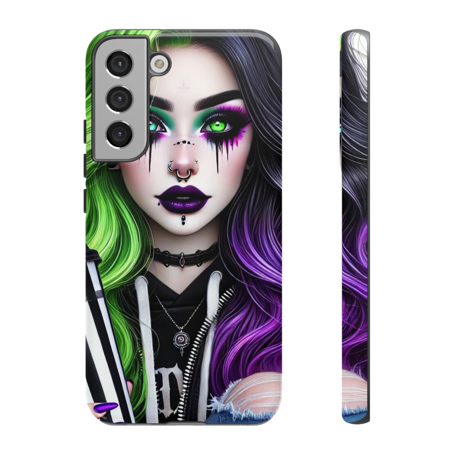 Neon Nightmare – Gothic Punk & Alternative Aesthetic Mobile Cover