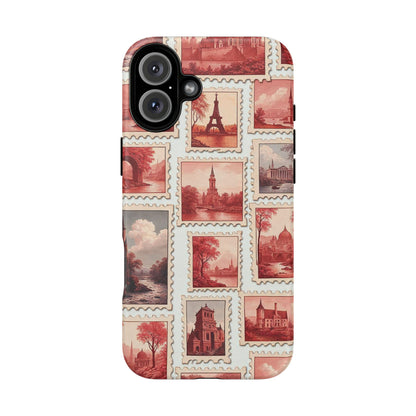 Vintage Postcard Stamps Phone Case