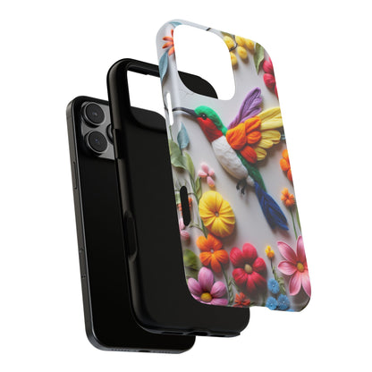 Elegant Hummingbird with Floral Mosaic Design | Nature's Artistic Vibes | Pixel 8 pro