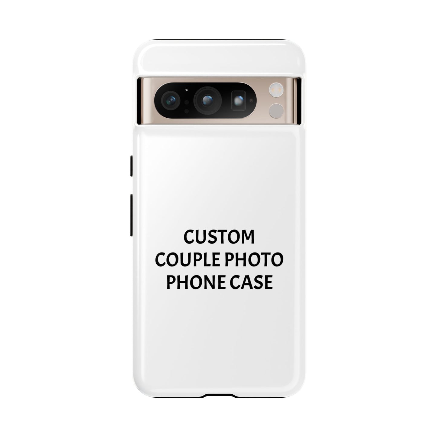 Personalized Custom Couple Photo Phone Case – Add Your Image/Loving Memory – Unique Gift for iPhone, Samsung  & Google Pixel – Protective & Stylish Cover, Couples Gift