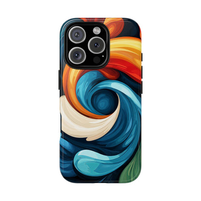 Colorstorm – Fluid Energy Abstract Phone Case for iPhone, Samsung & Pixel