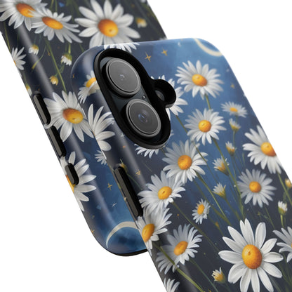 Witchy Daisy Flowers Phone Case Vintage Botanical Cover
