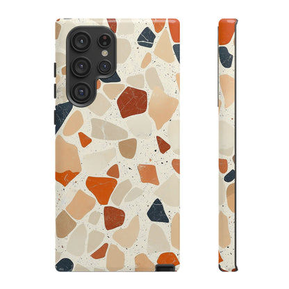 Rustic Terrazzo Stone Phone Case for iPhone, Pixel & Samsung
